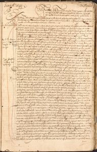 Page from the 1641 Dagregister kept by Maximiliaen Le Maire: 9 June 1641, the move from Hirado to Nagasaki