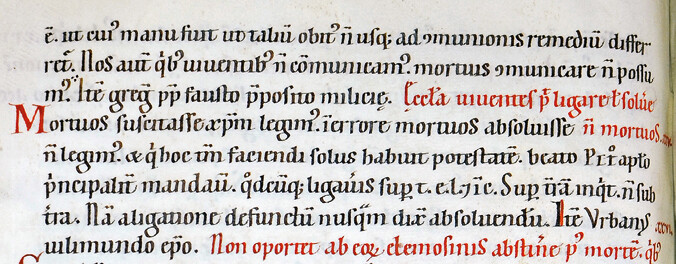 Admont, Stiftsbibliothek, 43 (Aa), fol. 92v: C.24 q.2 c.2