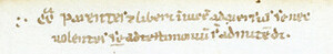 Sg 69a upper margin: gloss to C.3 q.5 c.1 3. Marginalienhand