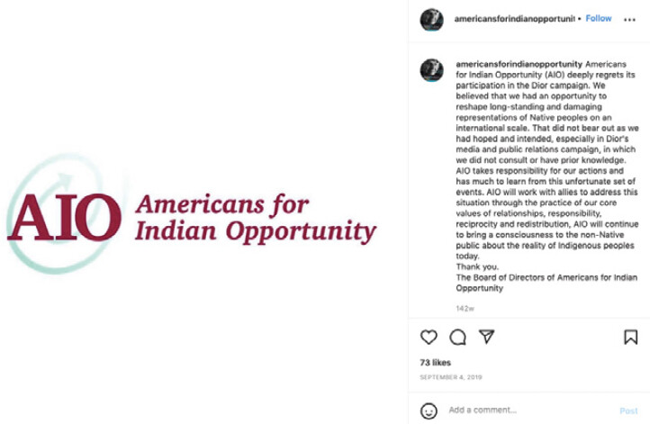 Americansforindianopportunity’s statement