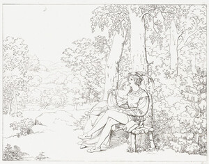 Moritz Retzsch, Umrisse zu Schiller’s Lied von der Glocke: nebst Andeutungen von Moritz Retzsch (Stuttgart & Tübingen: J. G. Cotta, 1833), pl. 19