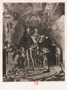 Gaston Jourdain, photogravure by J. Chauvet, in Le Faust de Goethe, traduction de Gérard de Nerval, préface de M. Frantz-Jourdain, illustrations inédites de Gaston Jourdain (Paris: Imprimé pour la Société de Propagation des Livres d’Art, 1904), insert plate 8, between pp. 60–61. Telling detail of frogs after Moritz Retzsch (cf. Fig. 2.18–19)