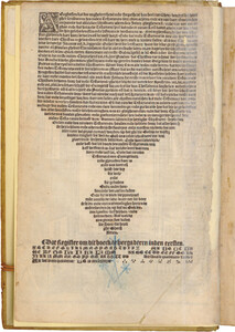 Prologue in Jacob van Liesvelt’s complete Bible edition of 1534. Antwerp, Hendrik Conscience Heritage Library, F 46902