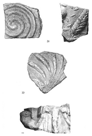 Figure 19: Architectural terracottas from La Rocca (after Ermini Pani 2011, fig. 20–23).