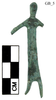 Figure A5: Schematic representation of a female figure (inv. N. 50709; by permission of the Soprintendenza ABAP dellâUmbria).