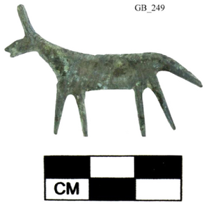 Figure A12: Schematic representation of an ox (inv. N. 50417; by permission of the Soprintendenza ABAP dellâUmbria).