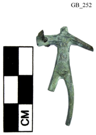 Figure A15: Schematic representation of a warrior (inv. N. N/A; by permission of the Soprintendenza ABAP dellâUmbria).