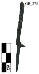 Figure A17: Bronze leg (inv. N. NA; by permission of the Soprintendenza ABAP dellâUmbria).