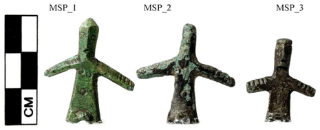 Figure A44: Highly schematic male figures (from left to right: inv. NN. 721816, 721817, 721818; by permission of the Polo Museale dellâUmbria).