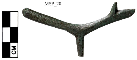 Figure A51: Schematic representation of an arm (inv. N. 721820; by permission of the Polo Museale dellâUmbria).
