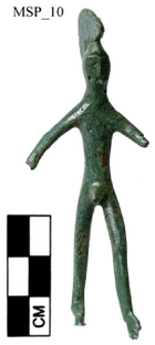 Figure A55: Highly schematic warrior figure (inv. N. 721867; by permission of the Polo Museale dellâUmbria).