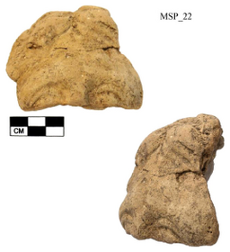 Figure A59: Terracotta half-head (inv. N. 721815; by permission of the Polo Museale dellâUmbria).