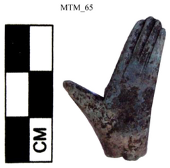 Figure A71: Bronze hand (inv. N. 273867; by permission of the Soprintendenza ABAP dellâUmbria).