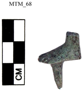 Figure A72: Schematic representation of a foot (inv. N. 313; by permission of the Soprintendenza ABAP dellâUmbria).