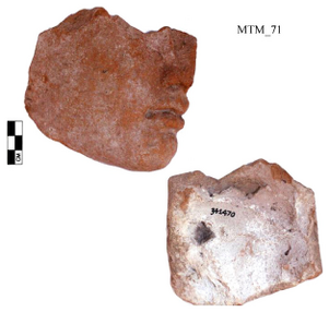 Figure A84: Fragments of a male head (inv. N. 341470; by permission of the Soprintendenza ABAP dellâUmbria).