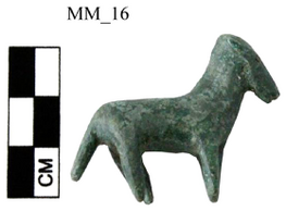 Figure A92: Schematic figure of a horse (inv. N. 230045; by permission of the Polo Museale dellâUmbria).