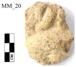 Figure A103: Fragment of male head (inv. N. 232375; by permission of the Polo Museale dellâUmbria).