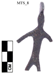 Figure A114: Schematic warrior figure (inv. N. 332; by permission of the Soprintendenza ABAP dellâUmbria).