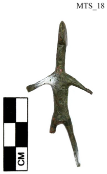 Figure A117: Schematic warrior figure (inv. N. 330; by permission of the Soprintendenza ABAP dellâUmbria).