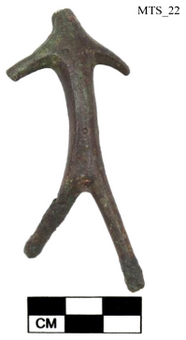 Figure A118: Schematic figure of a warrior (inv. N .322; by permission of the Soprintendenza ABAP dellâUmbria).