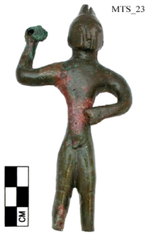 Figure A127: Schematic warrior figure (inv. N. 303; by permission of the Soprintendenza ABAP dellâUmbria).