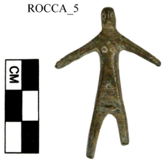 Figure A132: Highly schematic male figure (inv. N. CS1729; by permission of the Polo Museale dellâUmbria).