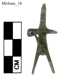 Figure A160: Extremely schematic warrior figure (inv. N. 46; by permission of the Soprintendenza ABAP dellâUmbria).