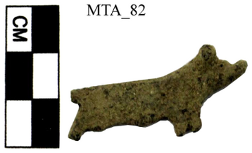 Figure A168: Highly schematic figure of a pig (inv. N. 1222412; by permission of the Soprintendenza ABAP dellâUmbria).
