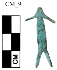 Figure A185: Highly schematic male figure (inv. N. 88988; by permission of the Soprintendenza ABAP dellâUmbria).