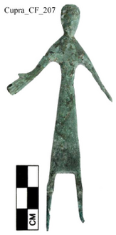 Figure A216: Highly schematic female figure (inv. N. 341593; by permission of the Soprintendenza ABAP dellâUmbria).