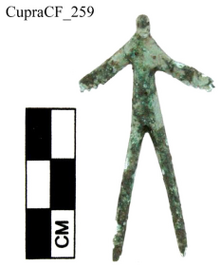 Figure A227: Schematic figure with bird-like features (inv. N. A1732; by permission of the Soprintendenza ABAP dellâUmbria).