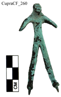 Figure A230: Schematic figure with monkey-like features (inv. N. 601926; by permission of the Soprintendenza ABAP dellâUmbria).