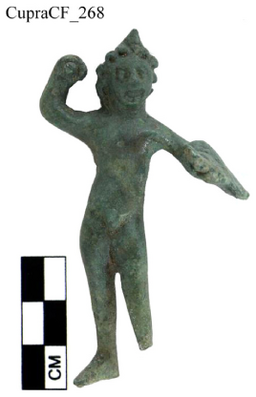 Figure A233: Schematic figure of Heracles (inv. N. 341601; by permission of the Soprintendenza ABAP dellâUmbria).