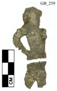 Figure A27: Lead schematic representation of a female (inv. N. 50431; by permission of the Soprintendenza ABAP dellâUmbria).