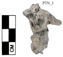 Figure A39: Lead schematic representation of a warrior (inv. N. NA; by permission of the Soprintendenza ABAP dellâUmbria).