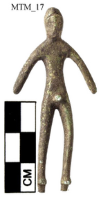 Figure A67: Schematic figure of a striding male (inv. N. 721808; by permission of the Polo Museale dellâUmbria).
