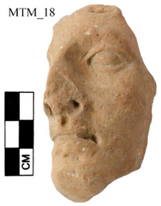 Figure A102: Fragment of male head (inv. N. 232366; by permission of the Polo Museale dellâUmbria).