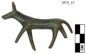 Figure A122: Schematic figure of a bull (inv. N. 392; by permission of the Soprintendenza ABAP dellâUmbria).