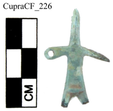 Figure A218: Highly schematic warrior figure (inv. N. 76318; by permission of the Soprintendenza ABAP dellâUmbria).
