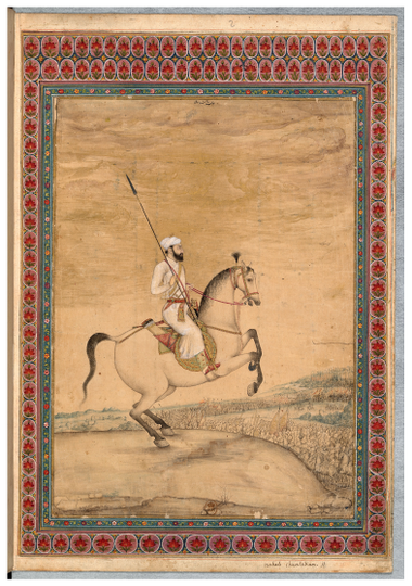 Figure 13.2: Shayista Khan, ascribed to Ilyas Khan, Delhi, c. 1666