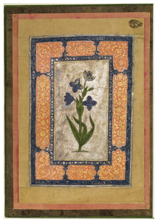 Figure A.4: Page from an album assembled in India, probably Bengal, mid-eighteenth century