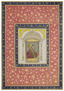 Figure 6.12: Raja Nawal Rai, from an album assembled for Polier, Delhi, 1776