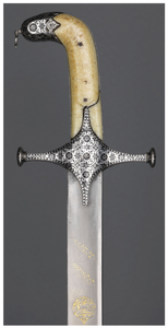 Figure 6.19: Sword hilt, Delhi, Faizabad or Lucknow, c. 1750â1770