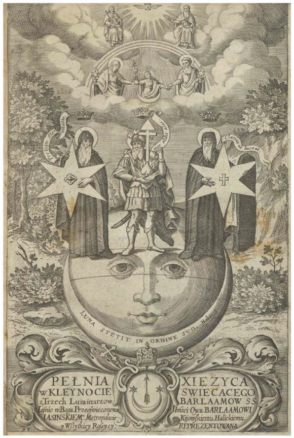 Figure 25: The frontispiece of the PeÅnia nieubywajÄ
cej chwaÅy. BKUL, shelfmark P. XVII.611