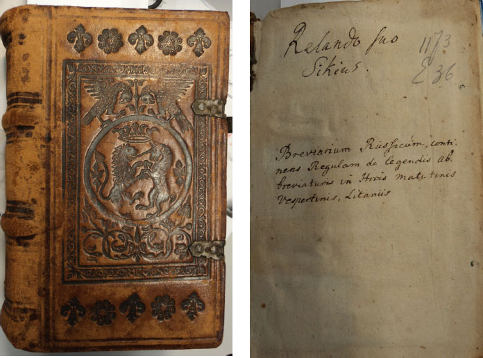 The Russian abecedarium and a prayer book with dedication from Sike to Reland (KB inv. no. 1173 E 36)