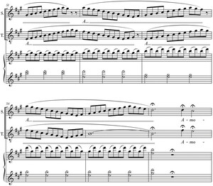 “Scena VIII” from Un’Opera Italiana. (Johnson, Un’Opera Italiana 111).