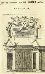 Achille Bocchi, Symbolicae Quaestiones (Bologna: 1555) symb. II, 33