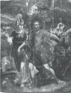 Painting of emblem 80. Private collection. Whereabouts unknown