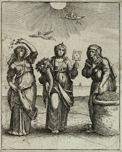 Wenceslaus Hollar, âIn medio consistit virtusâ (Emblemata nova, no. 6). By Petra Karstedt (= PetraK; www.Tiermotive.de) â selbst fotografiert von Petra Karstedt mit einer Canon EOS 300D, CC BY-SA 2.0 de, https://commons.wikimedia.org/w/index.php?curid=1273672