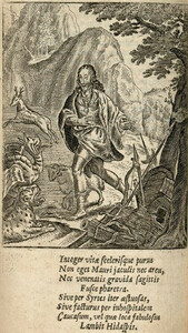 Engraving to Thomas Hobbes, Philosophical Rudiments (1651), part III, on âReligionâ